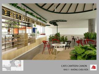 Thiết kế nội thất canteen Canon, Thiết Kế Nội Thất - ARTBOX Thiết Kế Nội Thất - ARTBOX