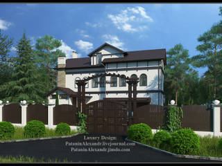 Beautiful cottage, Patanin Luxury Design Patanin Luxury Design Заміський будинок