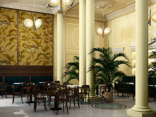 Restaurante Hotel Las Letras (Madrid), Lau3Design Lau3Design Commercial spaces