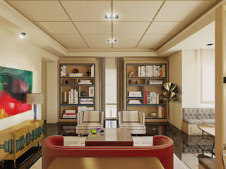 Vivienda en Madrid, Lau3Design Lau3Design Modern Oturma Odası