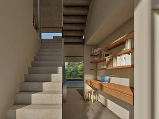 Nueva vivienda unifamiliar en la nueva area residencial de La Plana, Sitges, Rardo - Architects Rardo - Architects Stairs