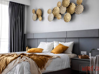 𝐏𝐄𝐍𝐓𝐇𝐎𝐔𝐒𝐄 | 𝐒𝐈𝐌𝐏𝐋𝐄 𝐋𝐔𝐗𝐔𝐑𝐘 𝐋𝐈𝐕𝐈𝐍𝐆, WOOD & COL SDN BHD WOOD & COL SDN BHD Modern style bedroom