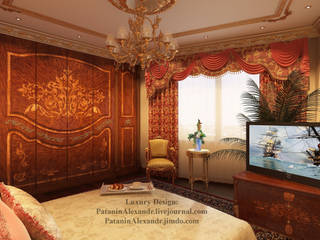 Flat in Paris. Квартира в Париже., Patanin Luxury Design Patanin Luxury Design Спальня