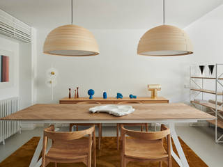 Single-family house in Cabrera de Mar, Alex March Studio Alex March Studio Mediterranean style dining room