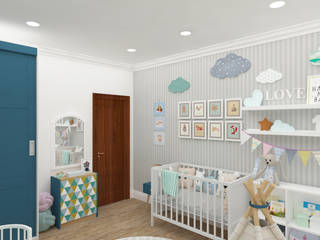 Decoração Quarto de Bebé, Galeria 3 Design Galeria 3 Design Quartos de criança modernos