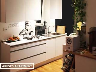 Artist's Apartment, Archit_Studio2 Archit_Studio2 Modern kitchen
