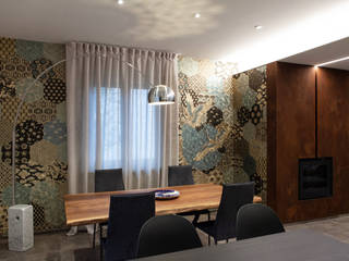 Un appartamento eccentrico | Restauro completo | 120 mq, Studio d'Arc - Architetti Studio d'Arc - Architetti Eclectic style living room