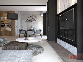 𝐄𝐂𝐎 𝐇𝐎𝐑𝐈𝐙𝐎𝐍 | 𝐄𝐗𝐐𝐔𝐈𝐒𝐈𝐓𝐄 𝐌𝐎𝐃𝐄𝐑𝐍 𝐃𝐀𝐑𝐊, WOOD & COL SDN BHD WOOD & COL SDN BHD Modern dining room