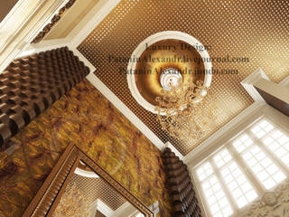 Hall. Холл., Patanin Luxury Design Patanin Luxury Design Pasillos, vestíbulos y escaleras clásicas