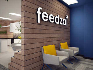 Feedzai, um unicórnio Português em San Mateo, Maria Vilhena Maria Vilhena Commercial spaces Wood Wood effect