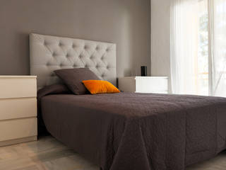 Apartamentos Sara, Almansa Linea Confort Almansa Linea Confort Dormitorios modernos Madera maciza Multicolor