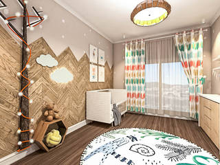 Toprak Bebek Odası, Atölye Teta İç Mimarlık Atölye Teta İç Mimarlık 赤ちゃん部屋