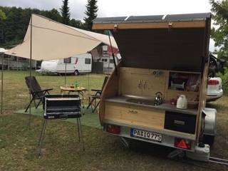 Wohnwagen aus unserer Wohnwagenbau-Werkstatt, Tiny Houses Wagenbau Pletz Tiny Houses Wagenbau Pletz Kitchen units