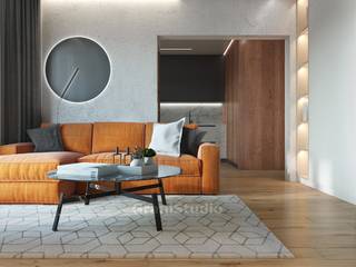 Отголоски лета, GraniStudio GraniStudio Eclectic style living room