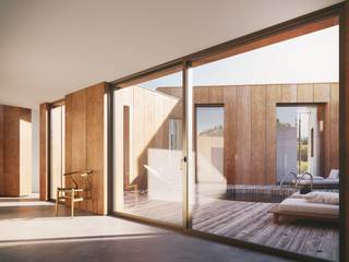 Floating House, AR Design Studio AR Design Studio Ingresso, Corridoio & Scale in stile moderno