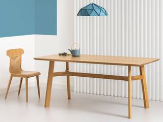 Dębowy stół LUPO, take me HOME take me HOME Scandinavian style dining room Wood Wood effect