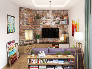 Boho Style, nowe.konfortowe nowe.konfortowe Modern living room