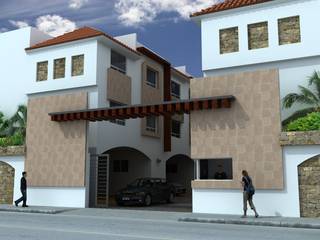 Casas LM Townhouses C35 , SG Huerta Arquitecto Cancun SG Huerta Arquitecto Cancun Classic style houses