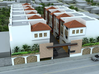 Casas LM Townhouses C35 , SG Huerta Arquitecto Cancun SG Huerta Arquitecto Cancun Casas de estilo clásico