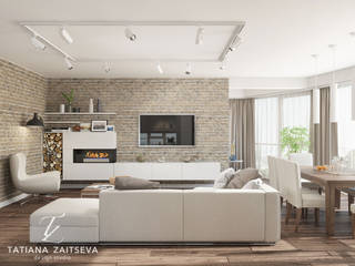 Zarechniy, nowe.konfortowe nowe.konfortowe Modern dining room