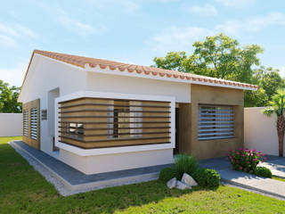 CASA LAGUNA, Buho Render Buho Render منازل صغيرة