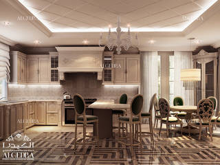 Luxury kitchen design in Dubai, Algedra Interior Design Algedra Interior Design Cucina moderna