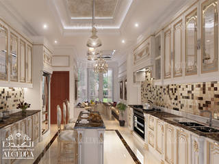 Luxury kitchen design in Dubai, Algedra Interior Design Algedra Interior Design Modern Kitchen