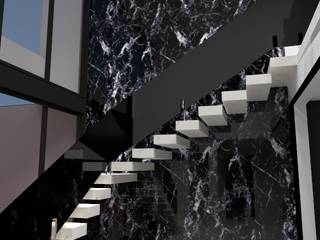 Projeto MKL, HPaleari Arquitetura HPaleari Arquitetura Stairs Marble