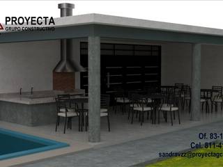 Diseño Arquitectonico , PROYECTA Grupo Constructivo PROYECTA Grupo Constructivo Terrace مضبوط کیا گیا کنکریٹ