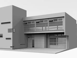 En-Fabrik , Oficina tres Oficina tres Commercial spaces Reinforced concrete