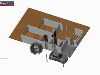 حديث تنفيذ BLOC - Casas Modulares , حداثي
