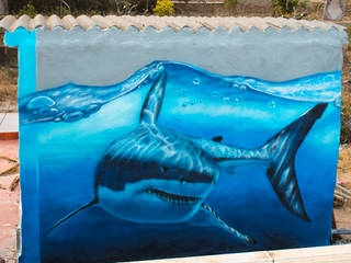 tiburón para piscina, kimearte kimearte Other spaces