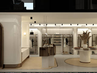 Mağaza Projesi, WALL INTERIOR DESIGN WALL INTERIOR DESIGN Stands de automóveis modernos