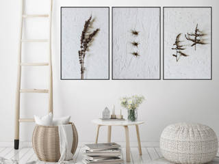 Dried Botanicals Wall Art Print Set | Collection 4 Sonny Mo Arts Other spaces Paper Beige Pictures & paintings