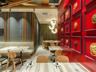 Village Roast Duck , Swofinty Design Swofinty Design Commercial spaces Wood Wood effect