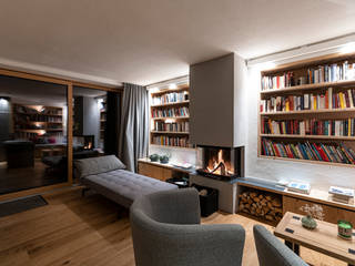 SKANDINAVISCHE AMBITIONEN - Umbau in Lech am Arlberg, SNOW ARCHITEKTUR SNOW ARCHITEKTUR Livings de estilo escandinavo