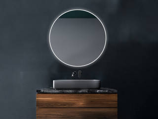 SIRO - LUZ LED PERIMETRAL, Xpertials SL Xpertials SL Modern bathroom Glass