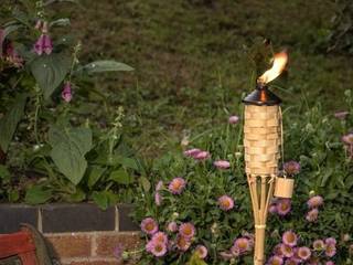 Outdoor & Garden Candles, Flares & Bamboo Tiki Torches, The London Candle Company The London Candle Company Balconies, verandas & terraces Lighting