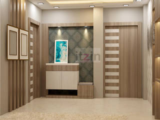 Dream Makeovers for 2BHK Projects, Itzin World Designs Itzin World Designs Modern living room