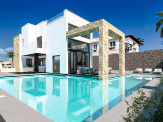 Infinity villas, Maytedesign Maytedesign منزل عائلي صغير