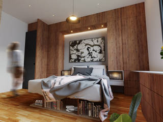 Anaxágoras 123, Arquitectos M253 Arquitectos M253 Small bedroom