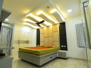 Kay Arr King Chordia Court, Magnon Interiors Magnon Interiors Kamar tidur kecil