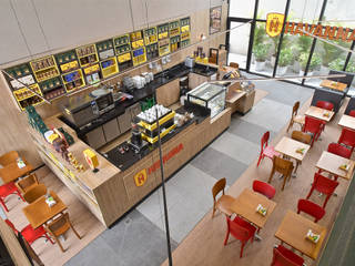 Havanna Café, unidade Mooca, AVR Studio Arquitetura AVR Studio Arquitetura Commercial spaces