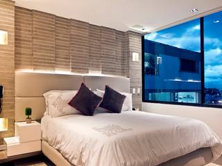 Apartamento 85 Bogota, Arquitecto Santiago Rodriguez Arquitecto Santiago Rodriguez Minimalistische Wohnzimmer
