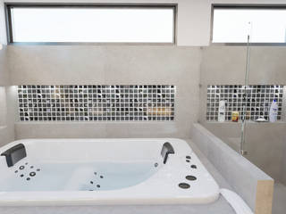 Baño principal, Arquydesign Arquydesign 모던스타일 욕실 세라믹