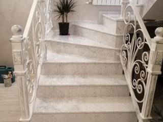 Лестница "Валенсия", Travertine.top Travertine.top Stairs Stone