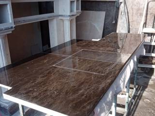 Столешница в Подрезково, Travertine.top Travertine.top Cocinas Piedra