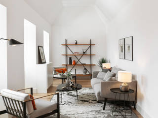 Sandomil Apartment F, Hoost - Home Staging Hoost - Home Staging Moderne Wohnzimmer