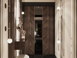 Interior Design - Green IV, GAF Design Studio GAF Design Studio Pasillos, vestíbulos y escaleras modernos