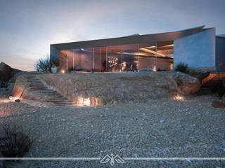 Mountain Villa, GAF Design Studio GAF Design Studio Parcelas de agrado